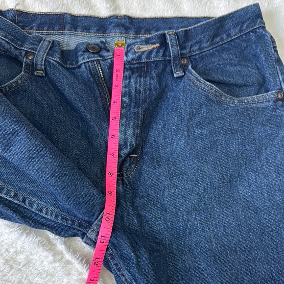 Wrangler Blue Relaxed Jeans Classic Style 32X32 - Picture 5 of 6